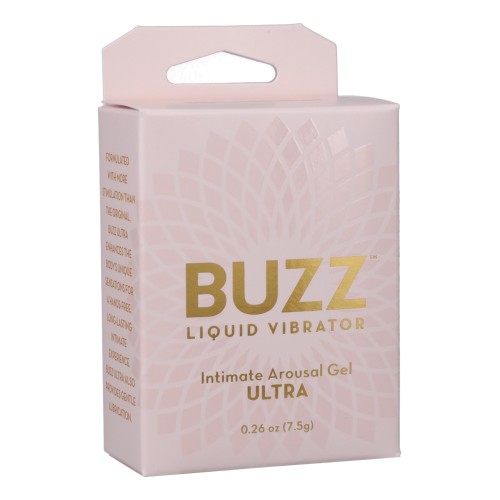 Buzz Ultra Liquid Vibrator Arousal Gel 0.26 oz