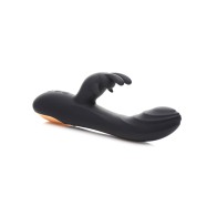 Curve Toys Power Bunnies Cuddles Rabbit Vibrator - Black