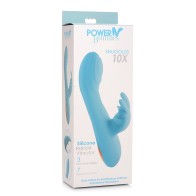 Vibrador Curve Toys Power Bunnies Snuggles 10x para Estimulación Dual