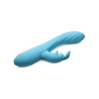 Vibrador Curve Toys Power Bunnies Snuggles 10x para Estimulación Dual