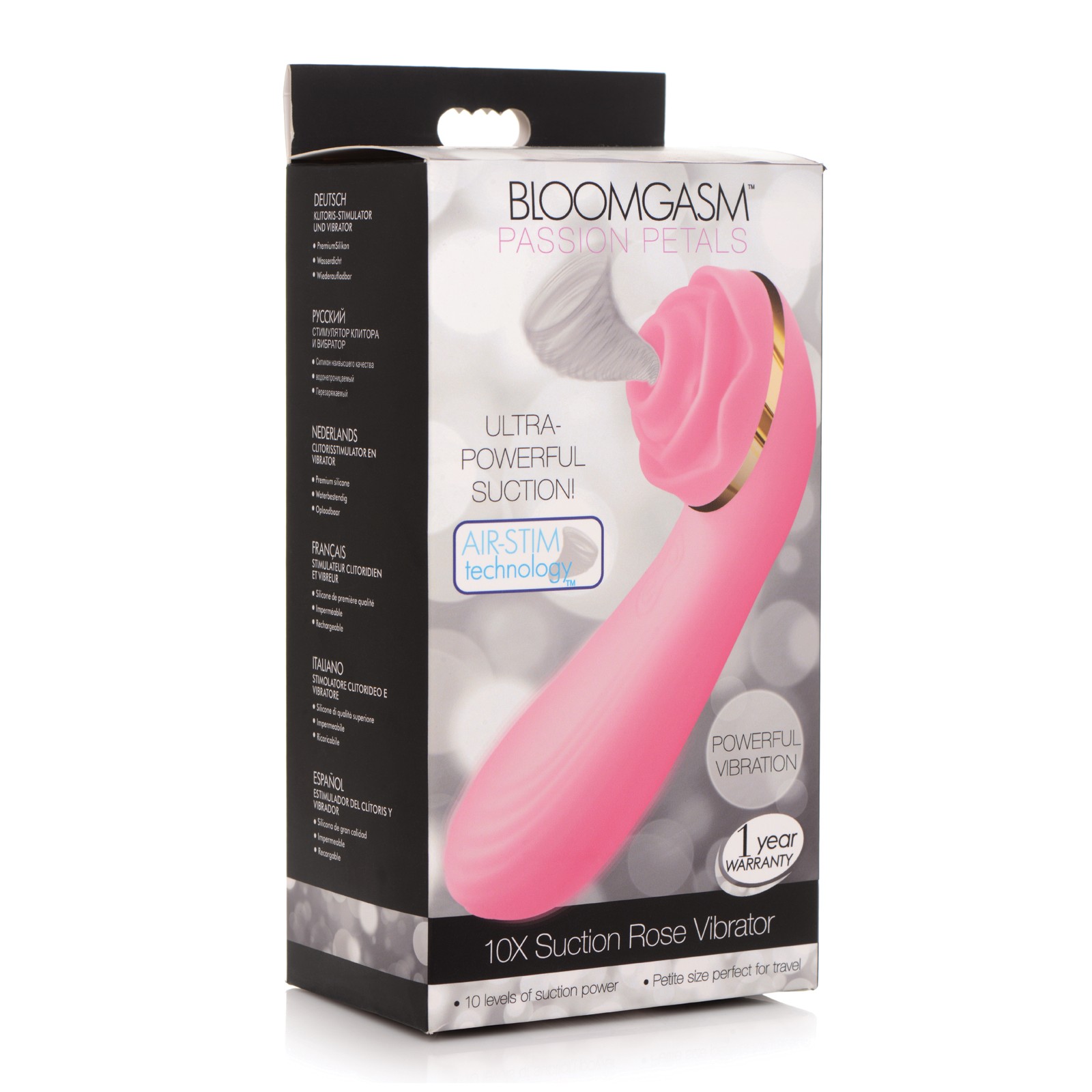 NO ETA Inmi Bloomgasm Passion Petals Pink Vibrator