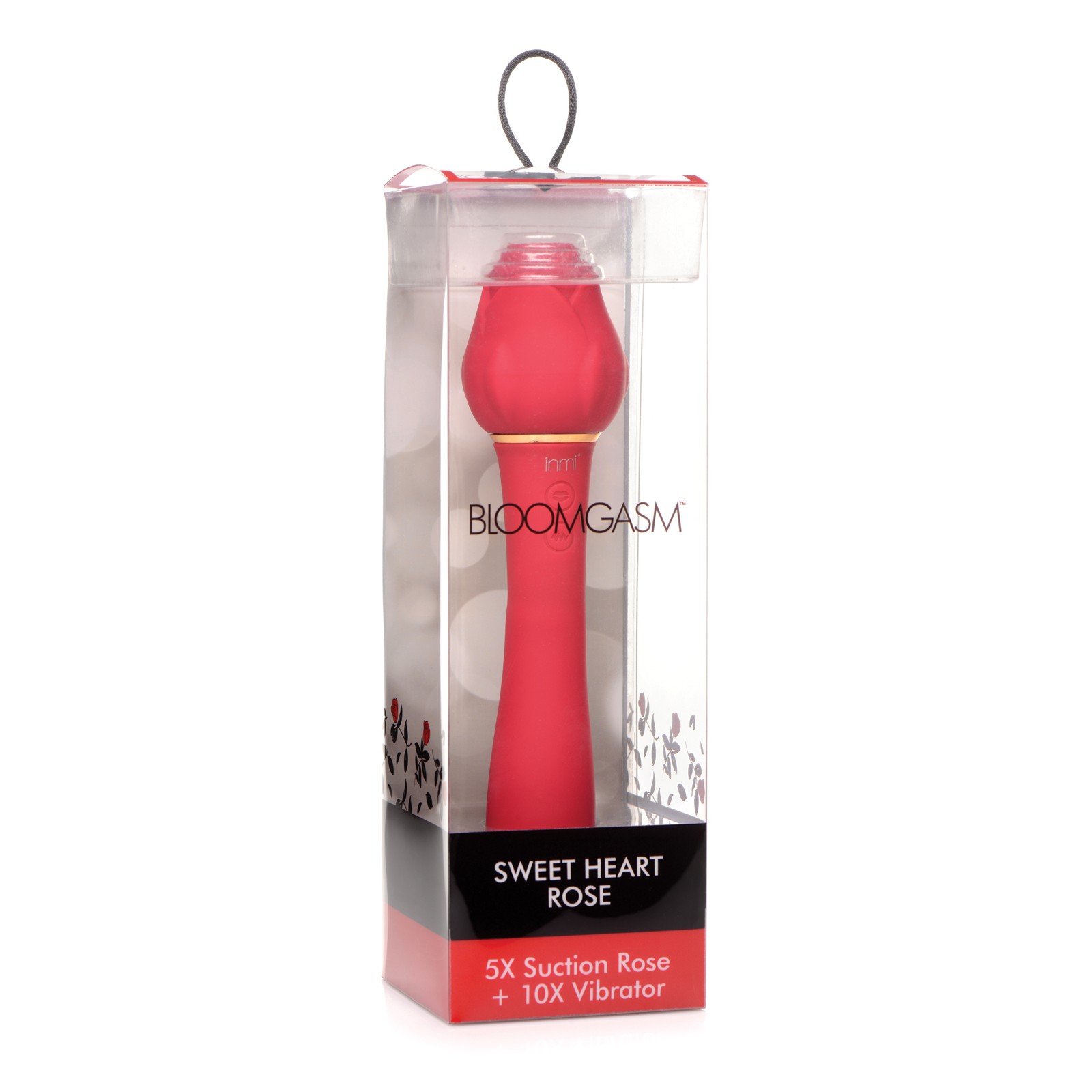 Inmi Bloomgasm Rosa Corazón Dulce 5X Succión 10X Vibrador