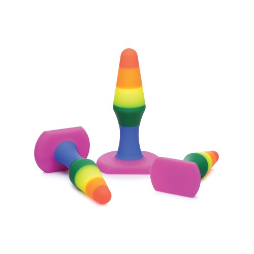 Conjunto de Entrenador Anal Frisky Rainbow