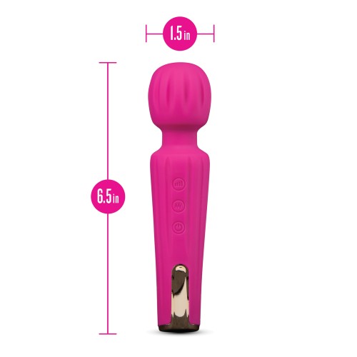 Blush Allana Velvet Wand Vibrator for Sensational Pleasure