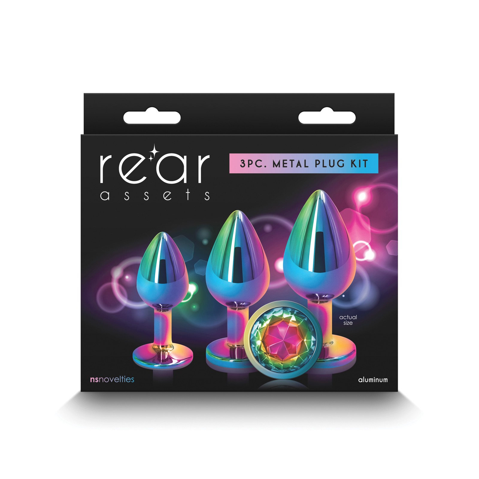 Rear Assets Rainbow Gem Anal Trainer Kit for Beginners