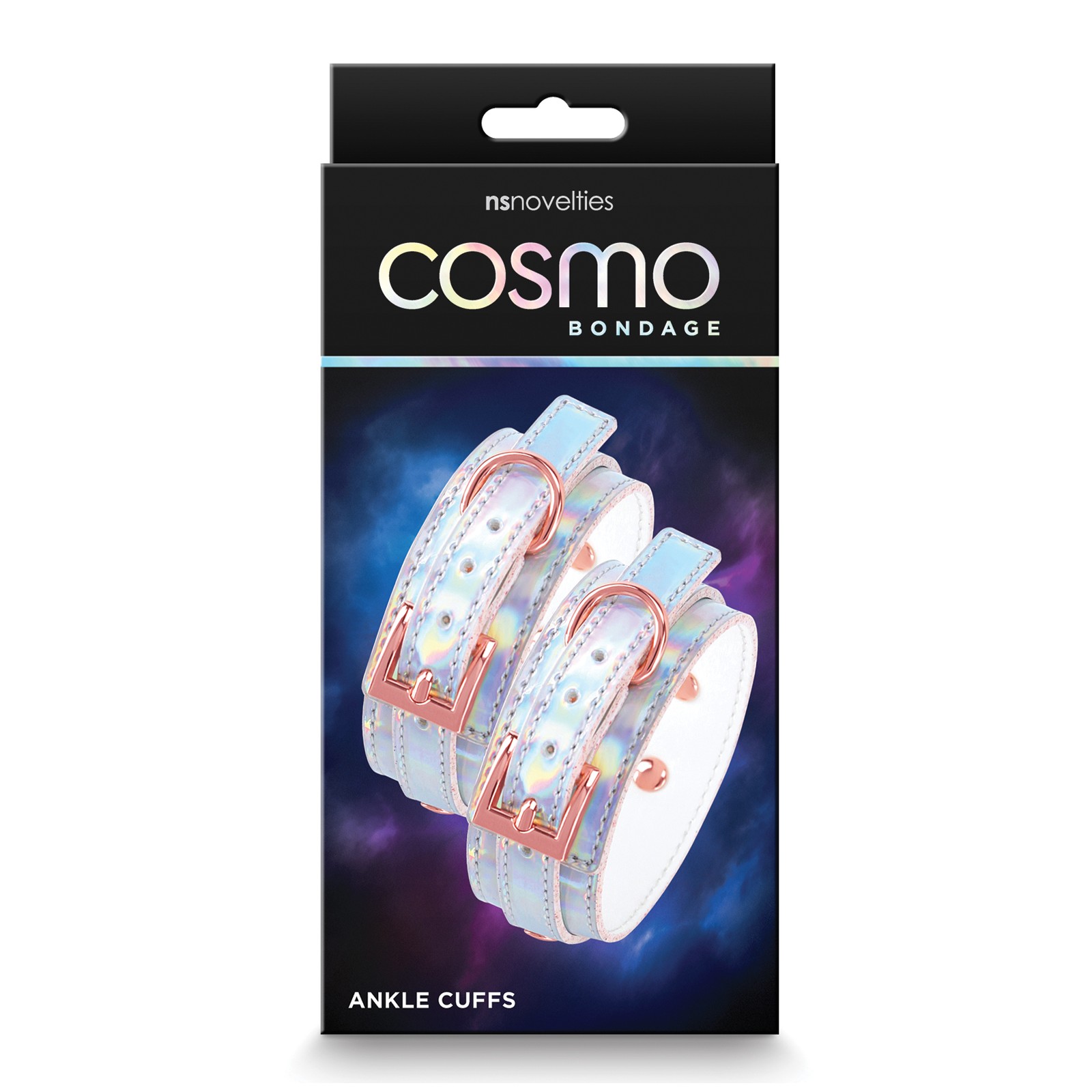 Cosmo Bondage Ankle Cuffs Rainbow