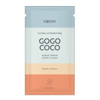 COOCHY Ultra Hydrating Shave Cream Foil - .35 oz Mango Coconut