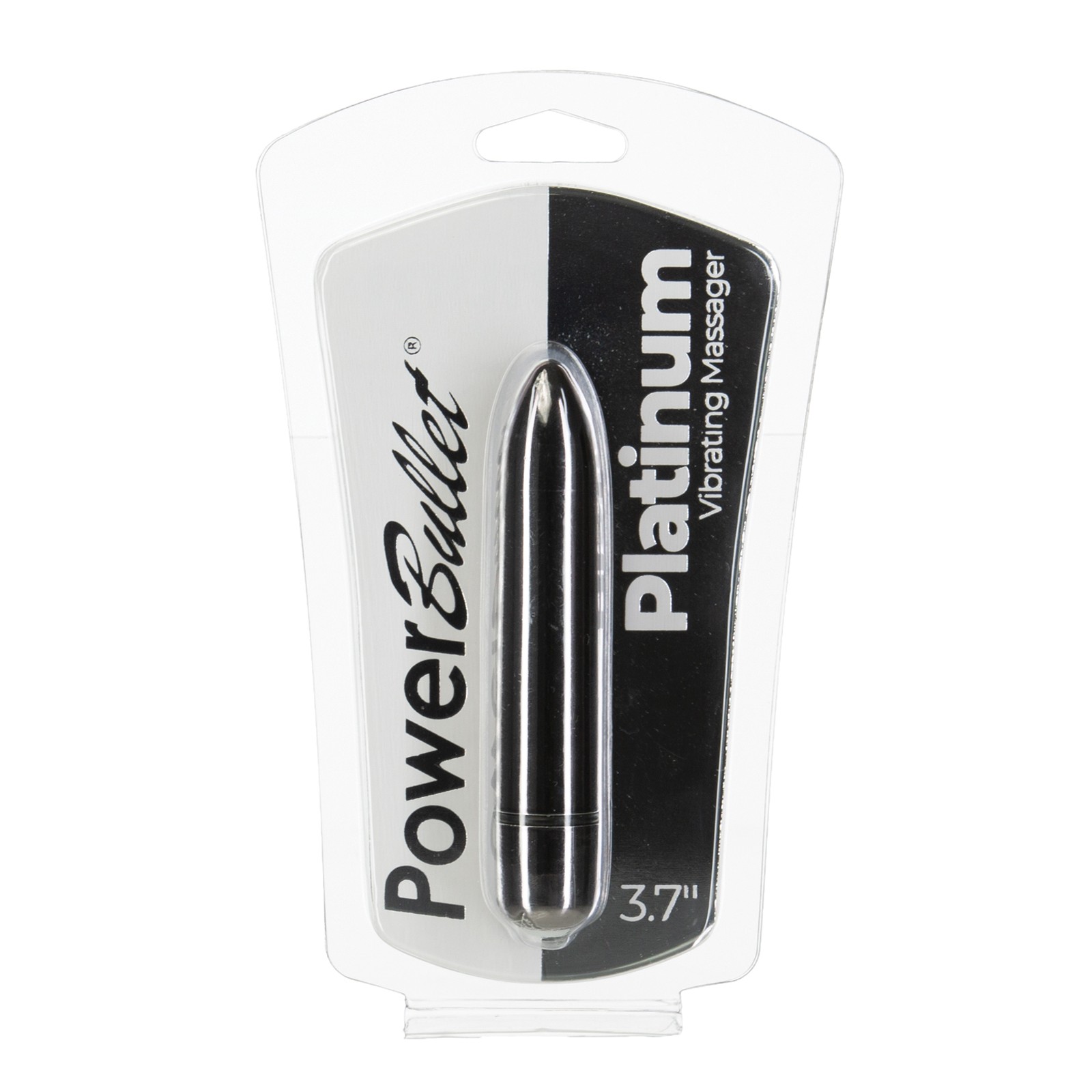 Power Bullet 3.7" Platinum Vibrating Massager