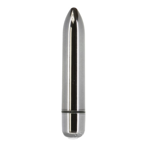 Power Bullet 3.7" Platinum Vibrating Massager