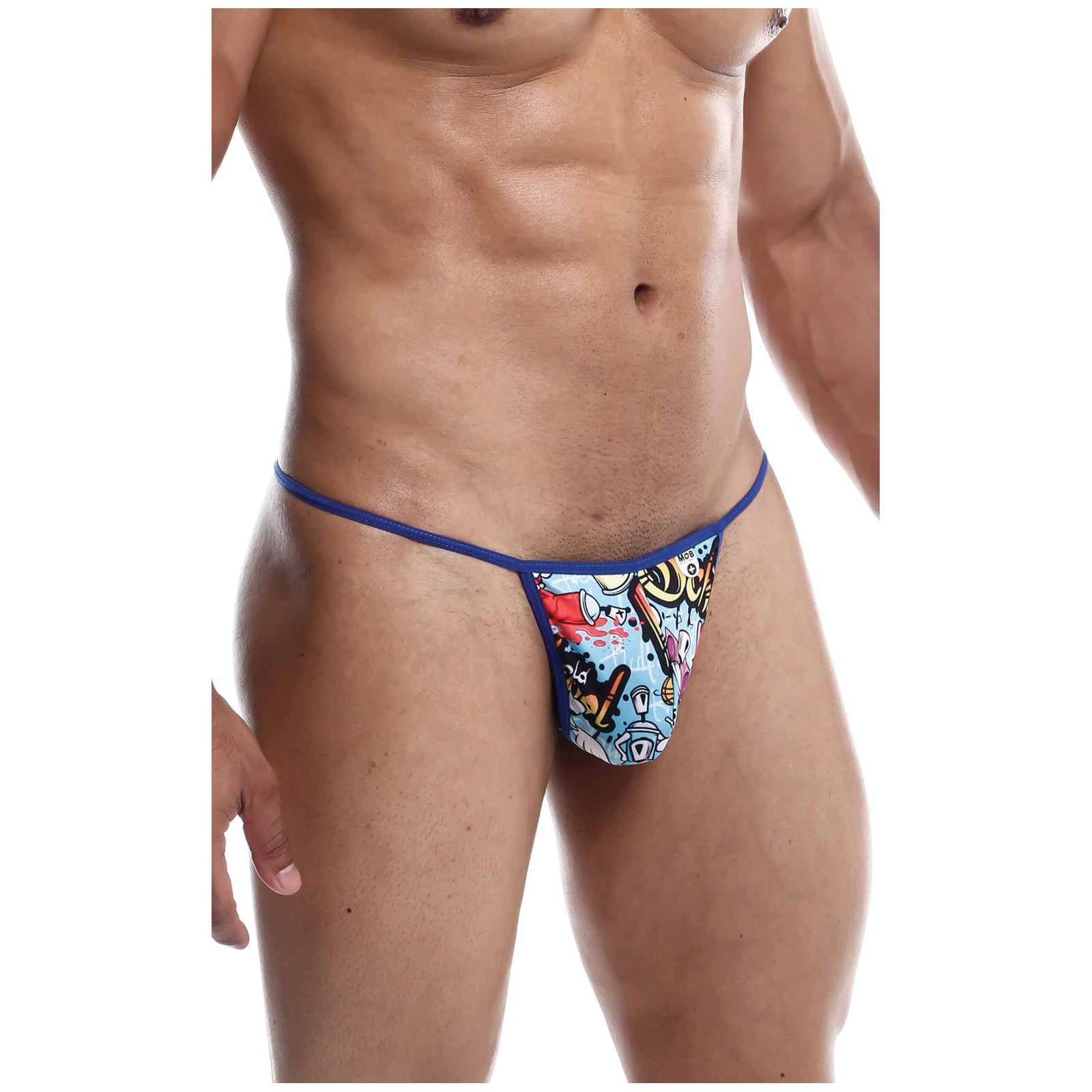 Tanga Sinful Hipster de Male Basics - Azul