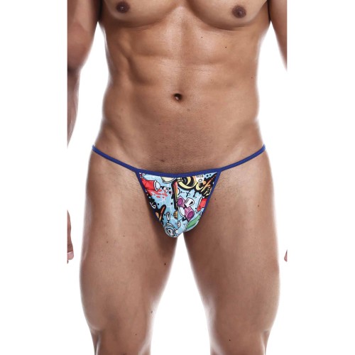 Tanga Sinful Hipster de Male Basics - Azul