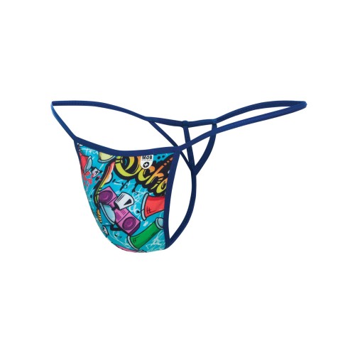 Tanga Sinful Hipster de Male Basics - Azul