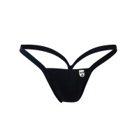 Thong Y Buns Negros para Hombre Talla Mediana