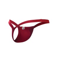 Male Basics Thong Y Buns - Rojo Llamativo