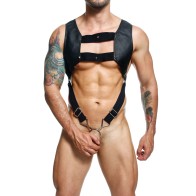 Dngeon Croptop Harness Cockring - Black