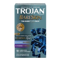 Condones Trojan BareSkin EveryTHIN para Placer Sensacional