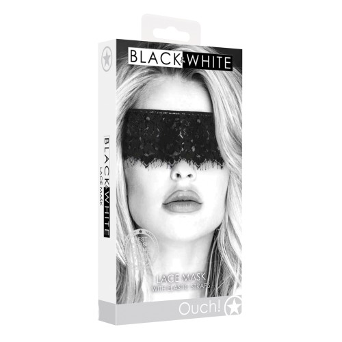 Ouch Lace Eye Mask - Black