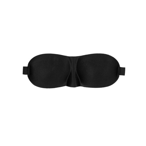 Shots Ouch Satin Curvy Eye Mask for Sensual Play