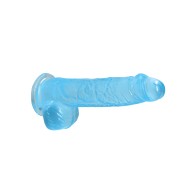 Dildo RealRock Cristal Claro | Sensación Realista