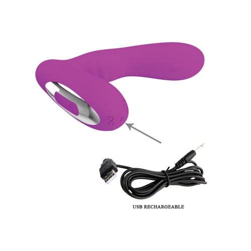 Vibrador de Doble Pulsación Pretty Love Piper - Fucsia