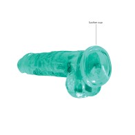 Shots RealRock Crystal Clear Dildo 8in