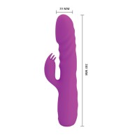 Conejito Vibrador Thrusting Pretty Love Melanie - Placer Supremo