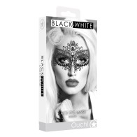 Shots Ouch Lace Eye Mask - Queen Black