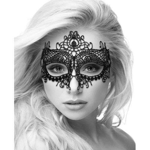 Shots Ouch Lace Eye Mask - Queen Black