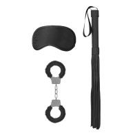 Kit de Bondage Ouch Negro y Blanco para Principiantes