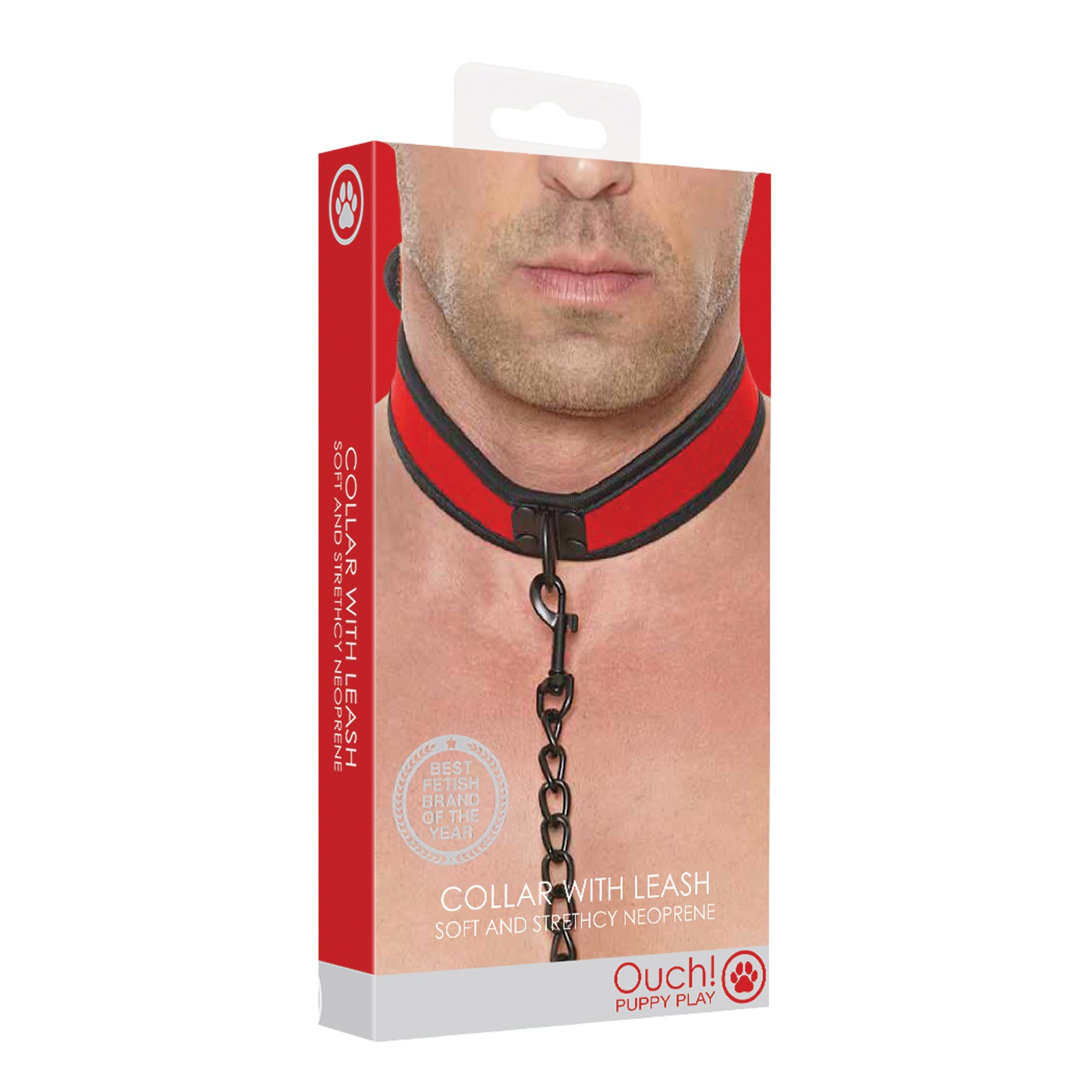 Ouch Puppy Play Collar and Leash Set