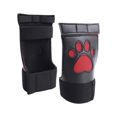 Guantes Cortados Ouch! Puppy Play - Rojo