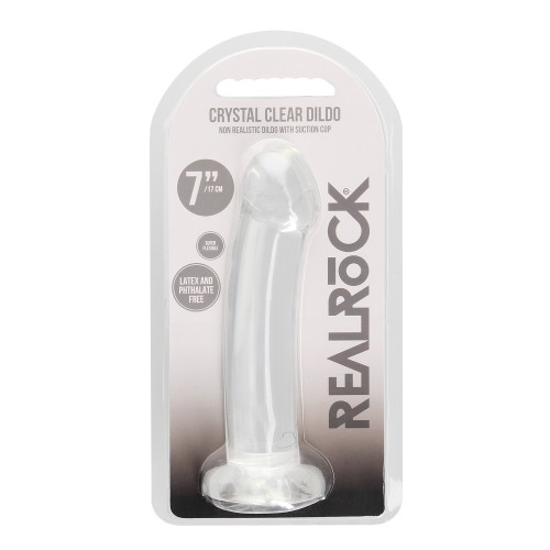 Dildo Transparente RealRock de 7"