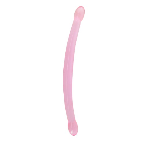 Dildo Doble Transparente para Placer Infinito