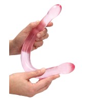 Dildo Doble Transparente para Placer Infinito