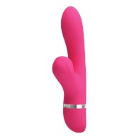 Conejito Vibrador Succionador Pretty Love Willow Rosa