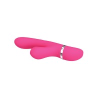 Conejito Vibrador Succionador Pretty Love Willow Rosa