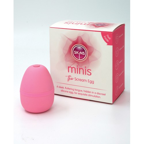 Skins Minis The Scream Egg in Pink