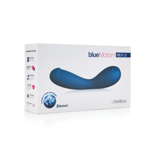 OhMiBod Blue Motion Nex 2 G-Spot Vibrator Navy