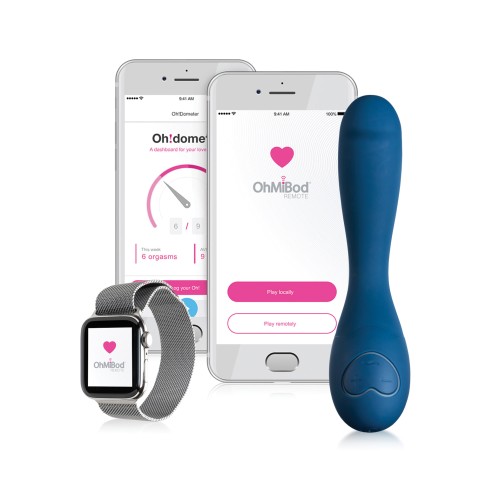 OhMiBod Blue Motion Nex 2 G-Spot Vibrator Navy