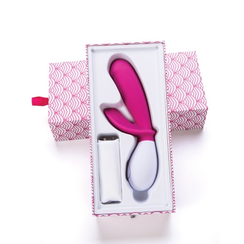 OhMiBod Lovelife Snuggle Dual Stimulation Vibe - Pink