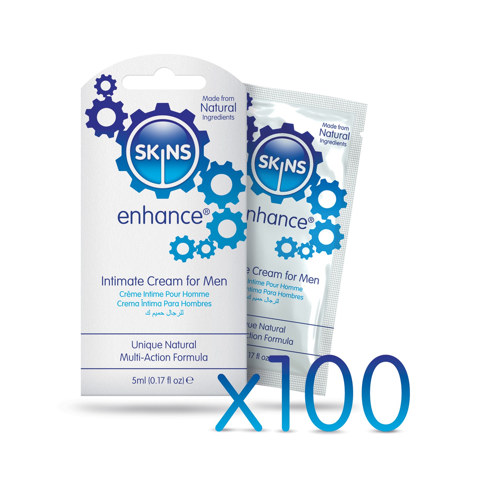 Skins Enhance Intimate Cream Foils Box of 100