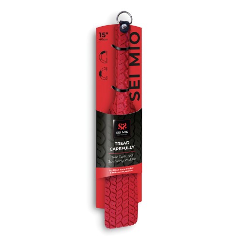 Sei Mio Large Tyre Paddle Red for Pleasure