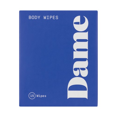 Dame Body Wipes - Pack of 15