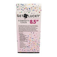 Get Lucky Confetti Cock - Fun & Versatile