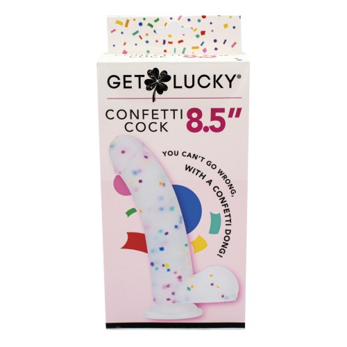 Get Lucky Confetti Cock - Fun & Versatile