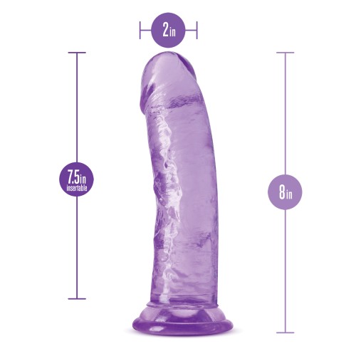 Blush B Yours Plus 8" Roar n Ride Dildo Purple