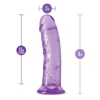 Dildo B Yours Plus 8" Roar n Ride Púrpura