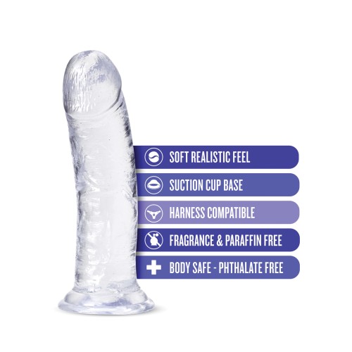 Blush B Yours Plus 8" Roar n Ride Dildo - Clear