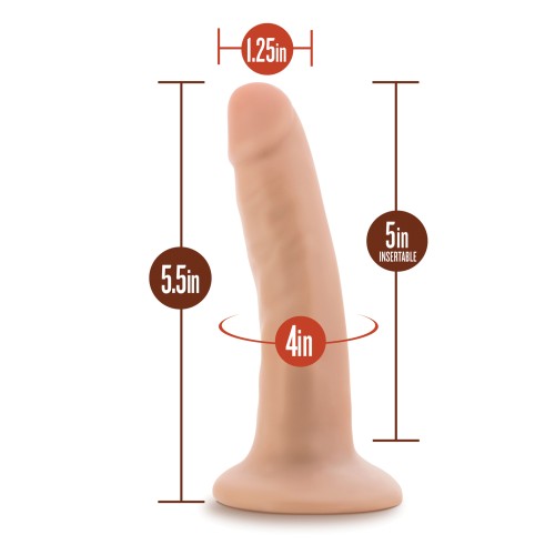 Dildo Dr. Skin de Silicona Dr. Lucas de 5.5 pulgadas