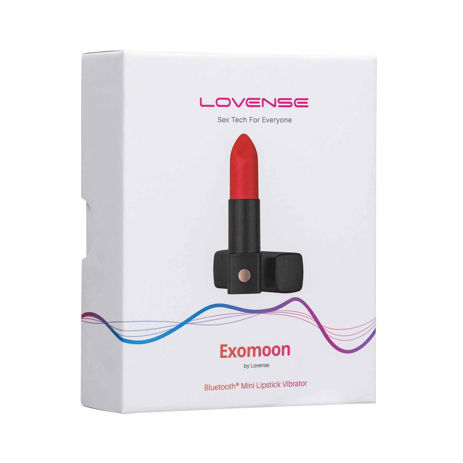 Vibrador de Labios Lovense Exomoon - Rojo